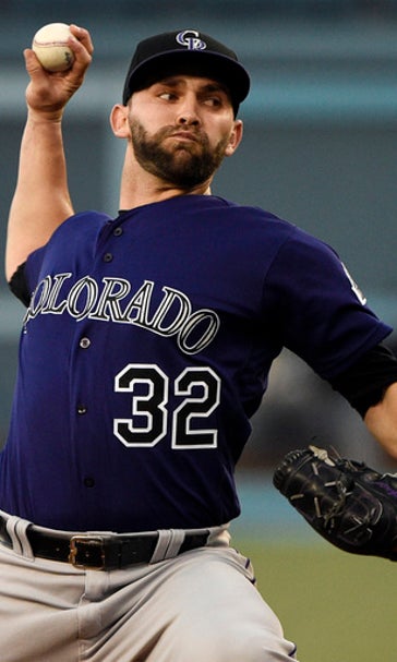 Dodgers get 1-hit by Chatwood, Rockies in 6-1 defeat